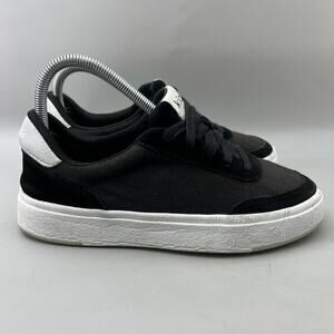 Kizik Prague HandsFree Shoes Women Size 7 Black Canvas Walking Comfort Sneakers